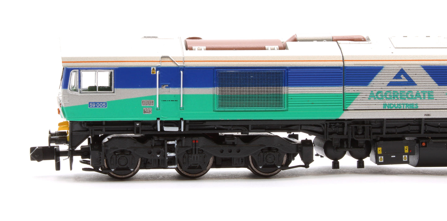 Class 59 59005 Aggregate Industries  Kenneth J Painter Diesel Locomotive