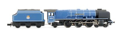 Pre-Owned 372-175 Class 8P 'City Of Hereford' 46255 BR Blue Early Emblem Steam Locomotive