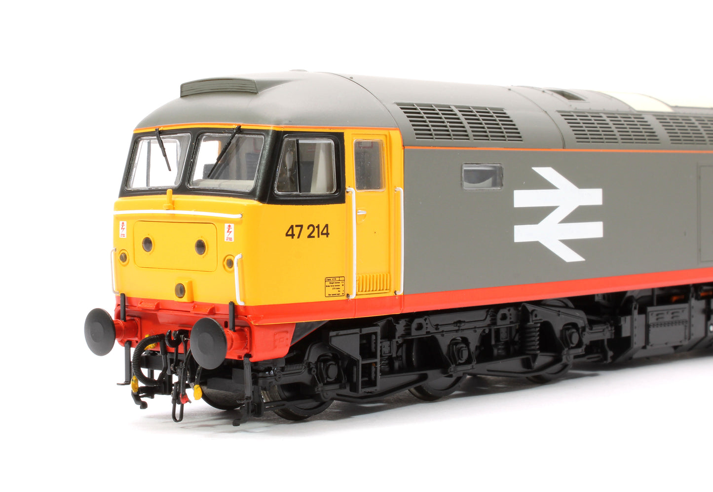 Class 47 214 'Tinsley Traction Depot' Railfreight Grey Diesel Locomotive