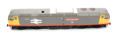 Class 47 214 'Tinsley Traction Depot' Railfreight Grey Diesel Locomotive - DCC Sound