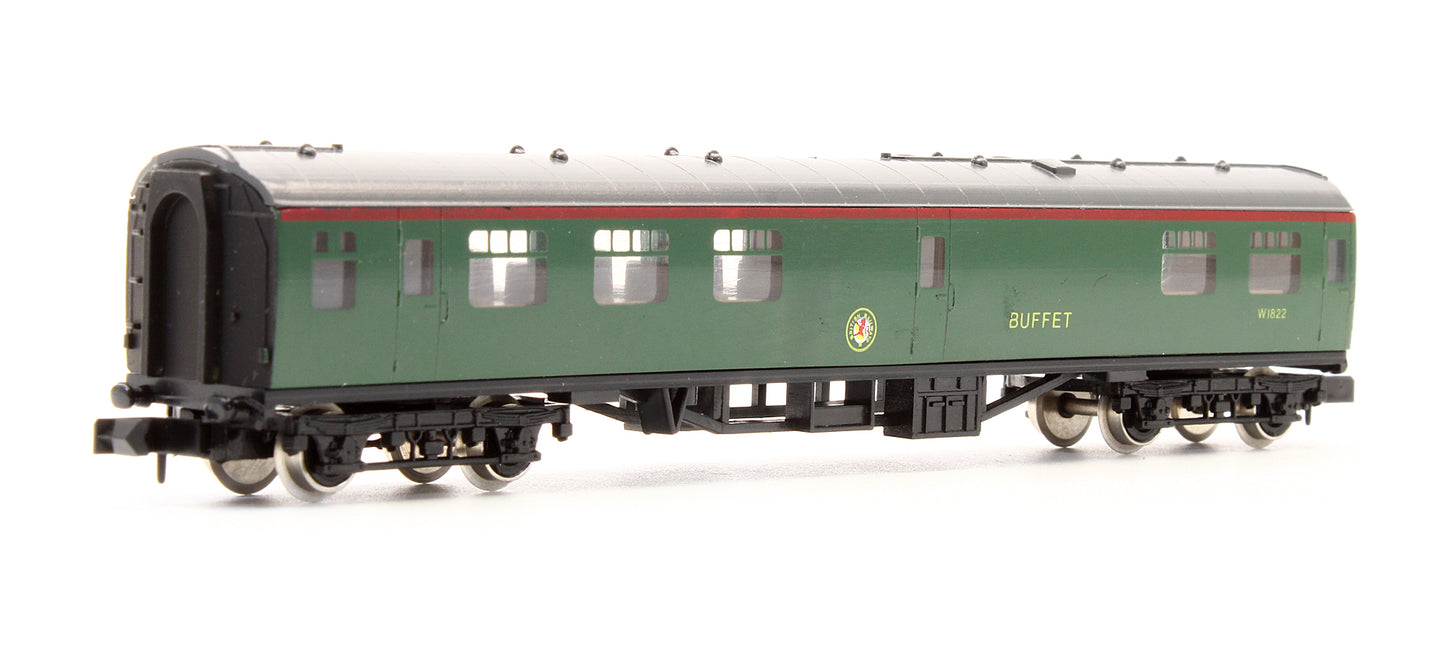 Pre-Owned 0753 BR (SR) Green 63ft MK1 Buffet (RMB) W1822
