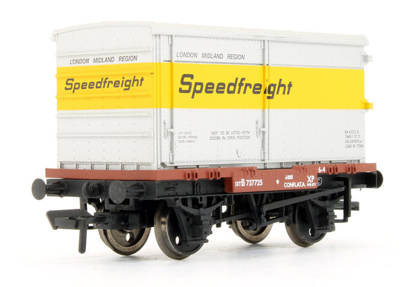 Pre-Owned Conflat A Wagon With BA Standard Container 'Speedfreight'