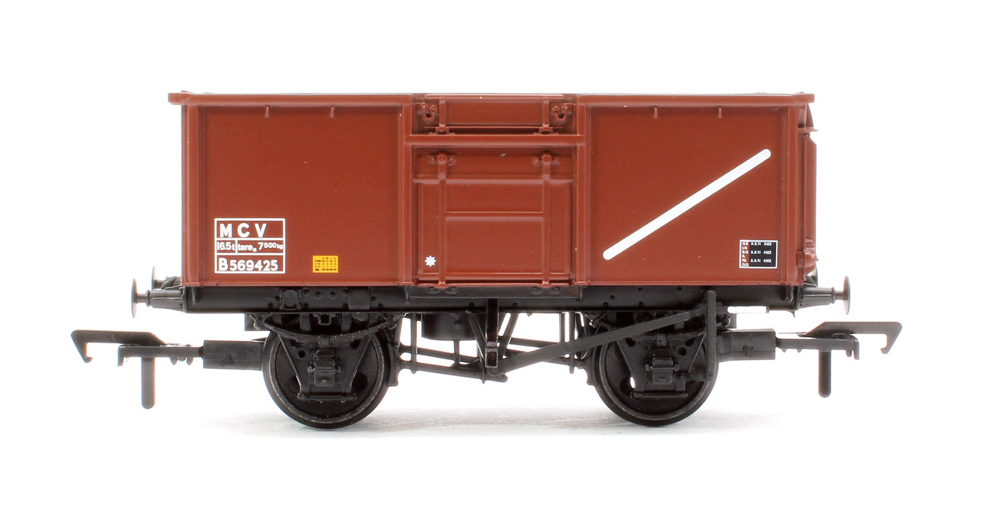 BR 16T Steel Mineral Top Flap Doors 3-Wagon Pack BR Bauxite (TOPS)