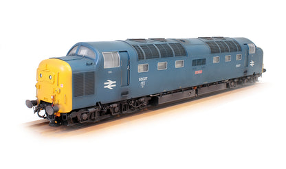 Pre-Owned BR Blue Class 55007 Deltic 'Pinza' Diesel Locomotive - Custom Weathered
