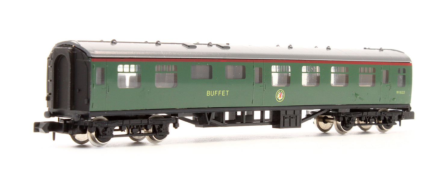 Pre-Owned 0753 BR (SR) Green 63ft MK1 Buffet (RMB) W1822