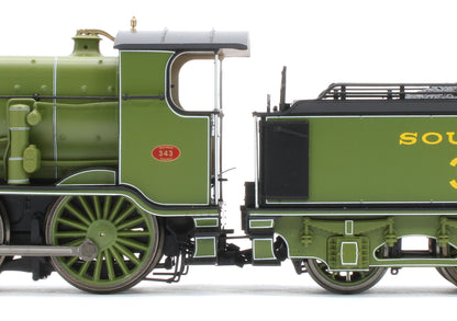 S4102-03 LB&SCR K Class 2-6-0 Southern Maunsell SR Urie Sage Green No.343 Steam Locomotive