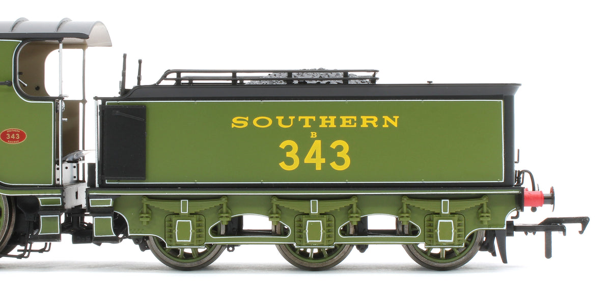 S4102-03 LB&SCR K Class 2-6-0 Southern Maunsell SR Urie Sage Green No.343 Steam Locomotive