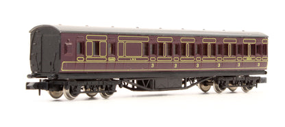 Pre-Owned 0616 LMS Crimson Lake 57ft Brake End Coach 20354