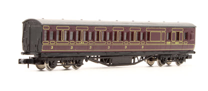 Pre-Owned 0616 LMS Crimson Lake 57ft Brake End Coach 20354