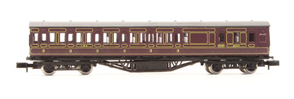 Pre-Owned 0616 LMS Crimson Lake 57ft Brake End Coach 20354