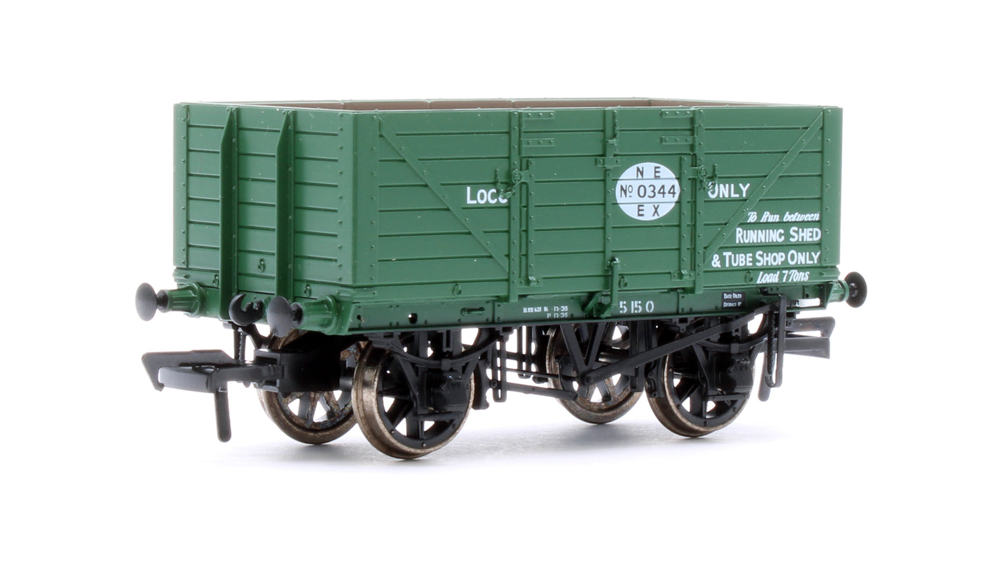 973007 GER Dia.48 7-Plank Open Wagon LNER Loco No.0344