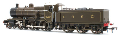S4102-02 LB&SCR K Class 2-6-0 LBSC Umber Brown No.342 Steam Locomotive