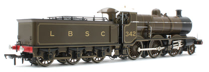 S4102-02 LB&SCR K Class 2-6-0 LBSC Umber Brown No.342 Steam Locomotive