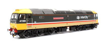 Class 47 555 'The Commonwealth Spirit' InterCity Executive Diesel Locomotive