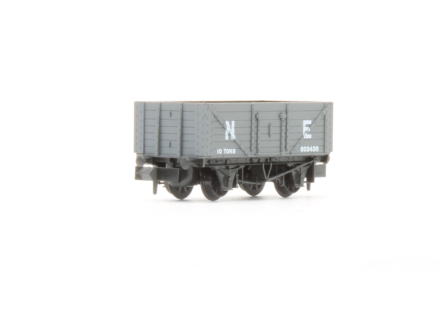 Pre-Owned NR41E 7 Plank Coal Wagon, LNER Grey No.603436