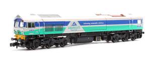 Class 59 59001 Aggregate Industries Yeoman Endeavour Diesel Locomotive - DCC Sound