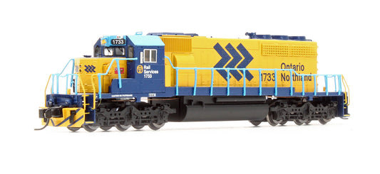 Pre-Owned SD40-2 Diesel Locomotive Ontario Northland - Road #1733 - DCC Sound