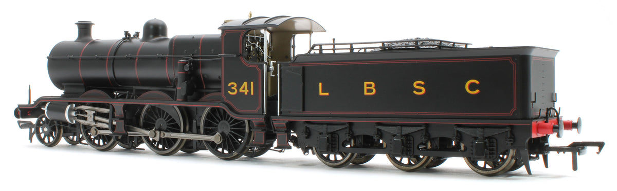 S4102-01 LB&SCR K Class 2-6-0 LBSC Black No.341 Red Lining Steam Locomotive