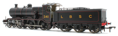 S4102-01 LB&SCR K Class 2-6-0 LBSC Black No.341 Red Lining Steam Locomotive