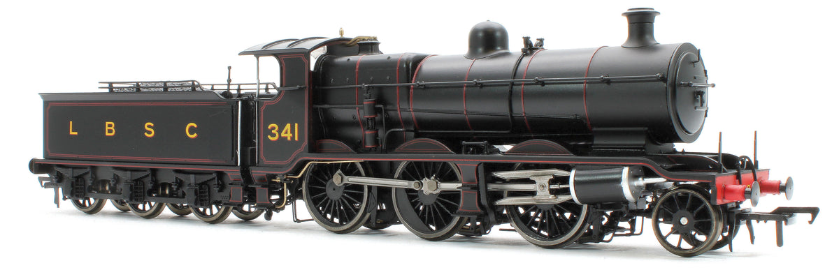 S4102-01 LB&SCR K Class 2-6-0 LBSC Black No.341 Red Lining Steam Locomotive