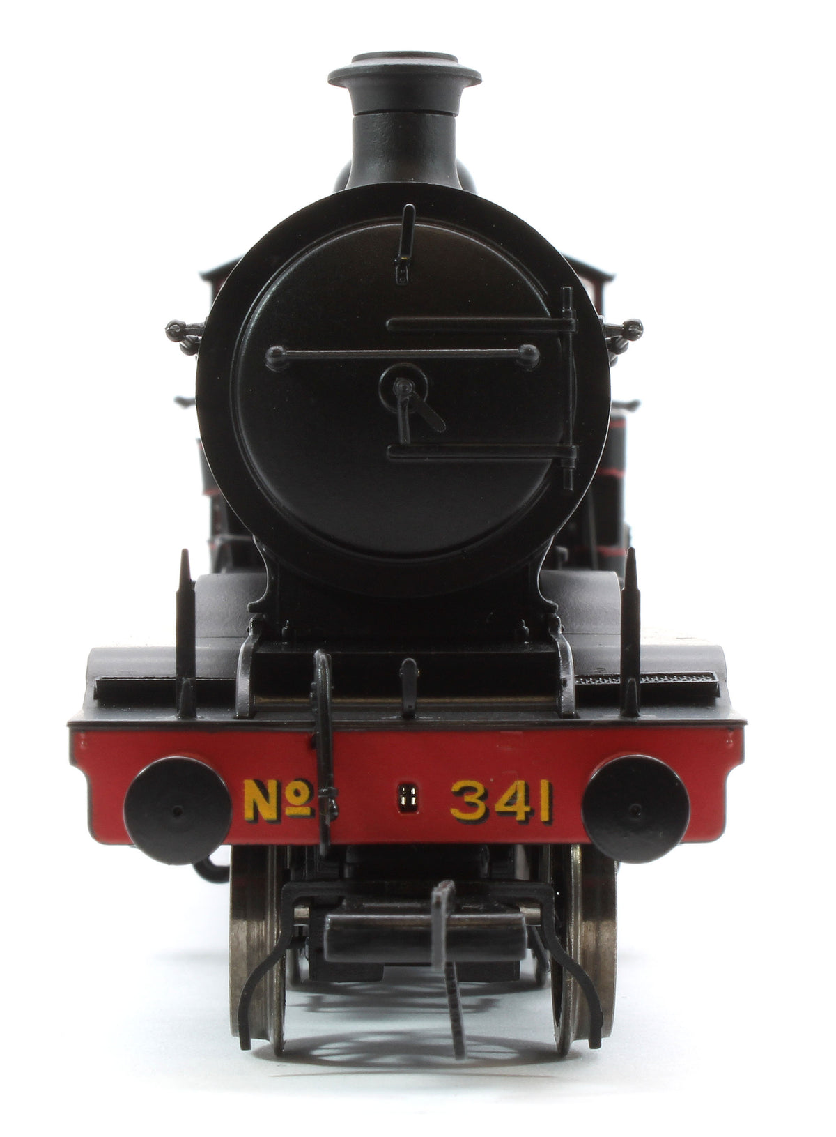 S4102-01 LB&SCR K Class 2-6-0 LBSC Black No.341 Red Lining Steam Locomotive