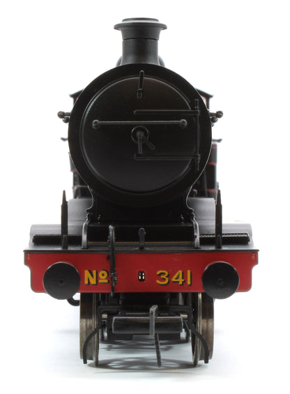 S4102-01 LB&SCR K Class 2-6-0 LBSC Black No.341 Red Lining Steam Locomotive