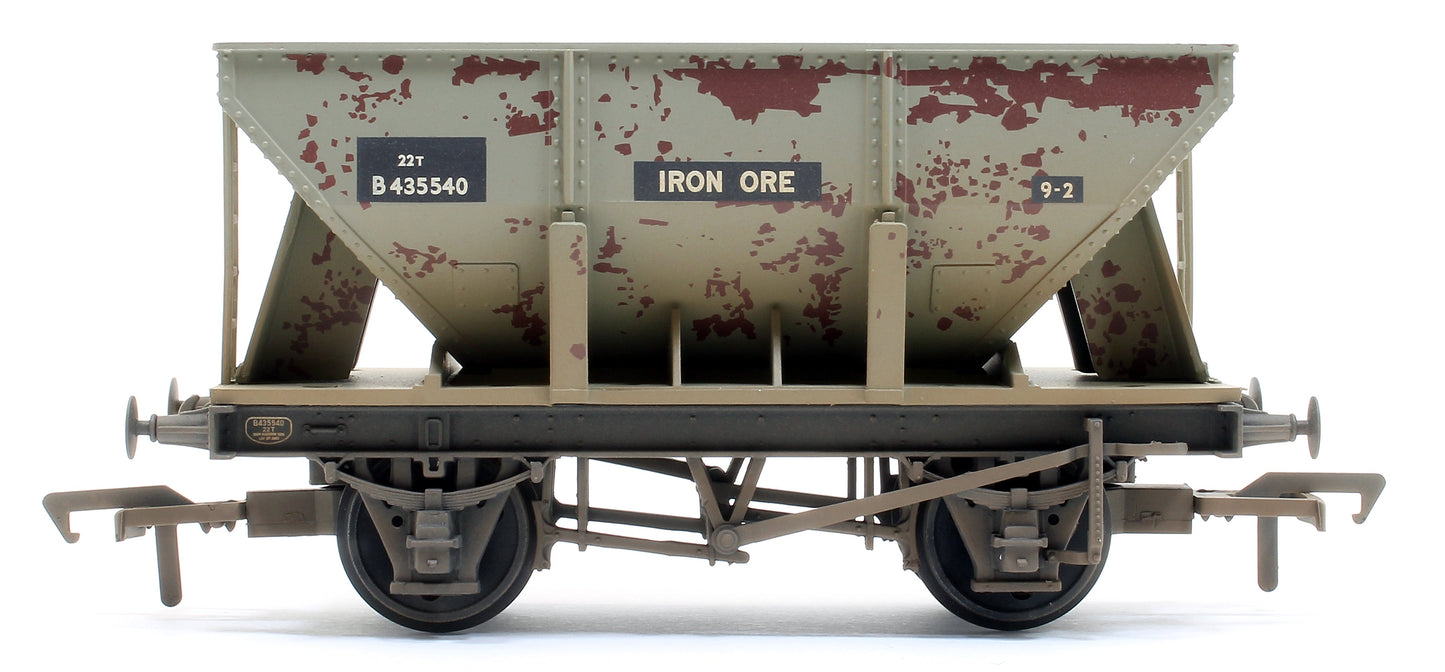 Pre-Owned 24T Ore Hopper BR Grey (Early) No.435540 - Weathered