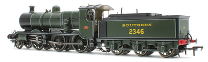 S4102-04 LB&SCR K Class 2-6-0 Southern Maunsell Dark Olive Green No.2346 Steam Locomotive