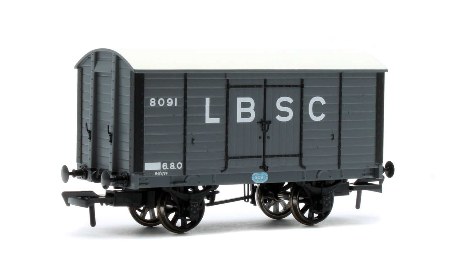 979004 LB&SCR Dia.8-Ton Goods Van LBSC No.8091