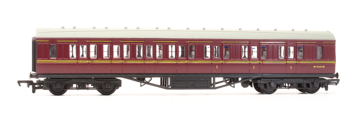 Pre-Owned 37115 57' Corridor Coach BR Maroon 'M3542M'