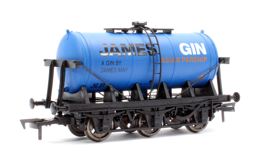 James Gin “Asian Parsnip / A Gin by James May” 6-Wheel Tank Wagon No. JG.01