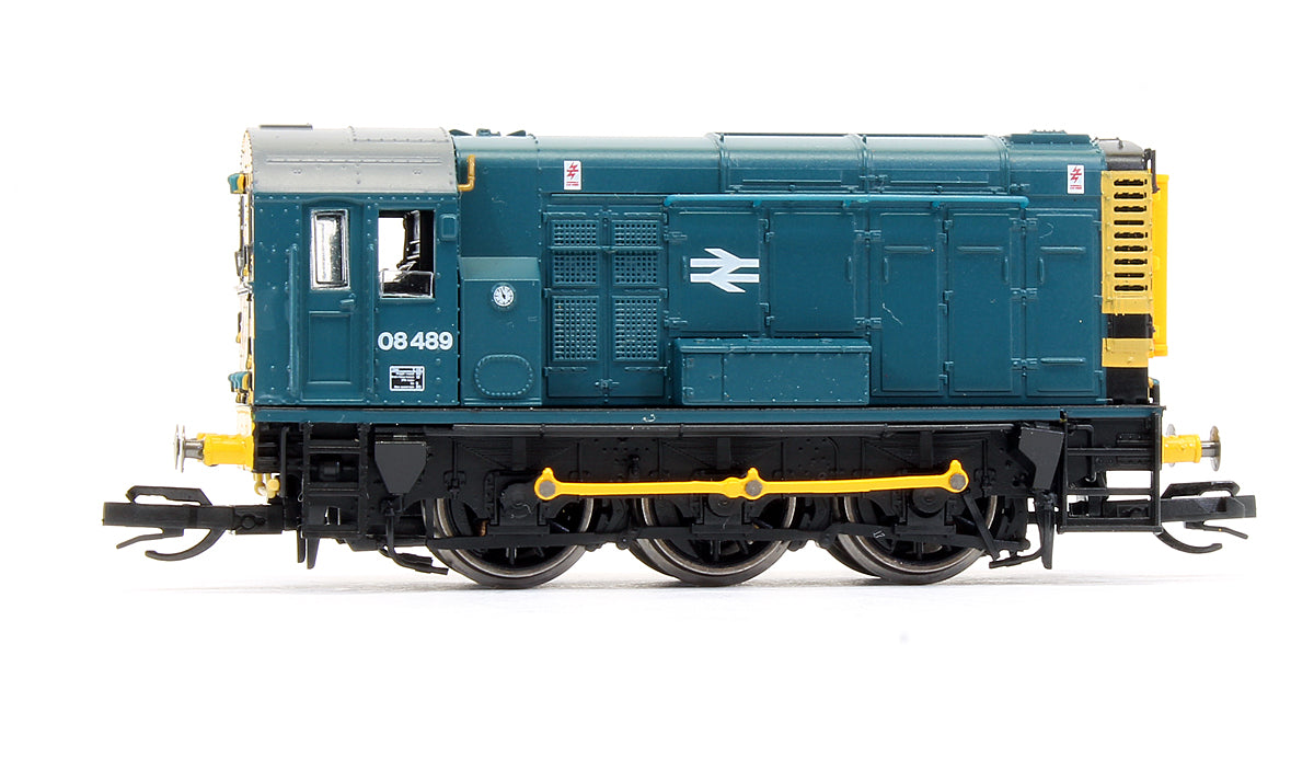 Pre-Owned TT3001M TT:120 Gauge BR Blue Class 08489 Diesel Shunter Locomotive