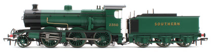 S4102-06 LB&SCR K Class 2-6-0 Southern Bulleid Malachite Green No.2350 Steam Locomotive