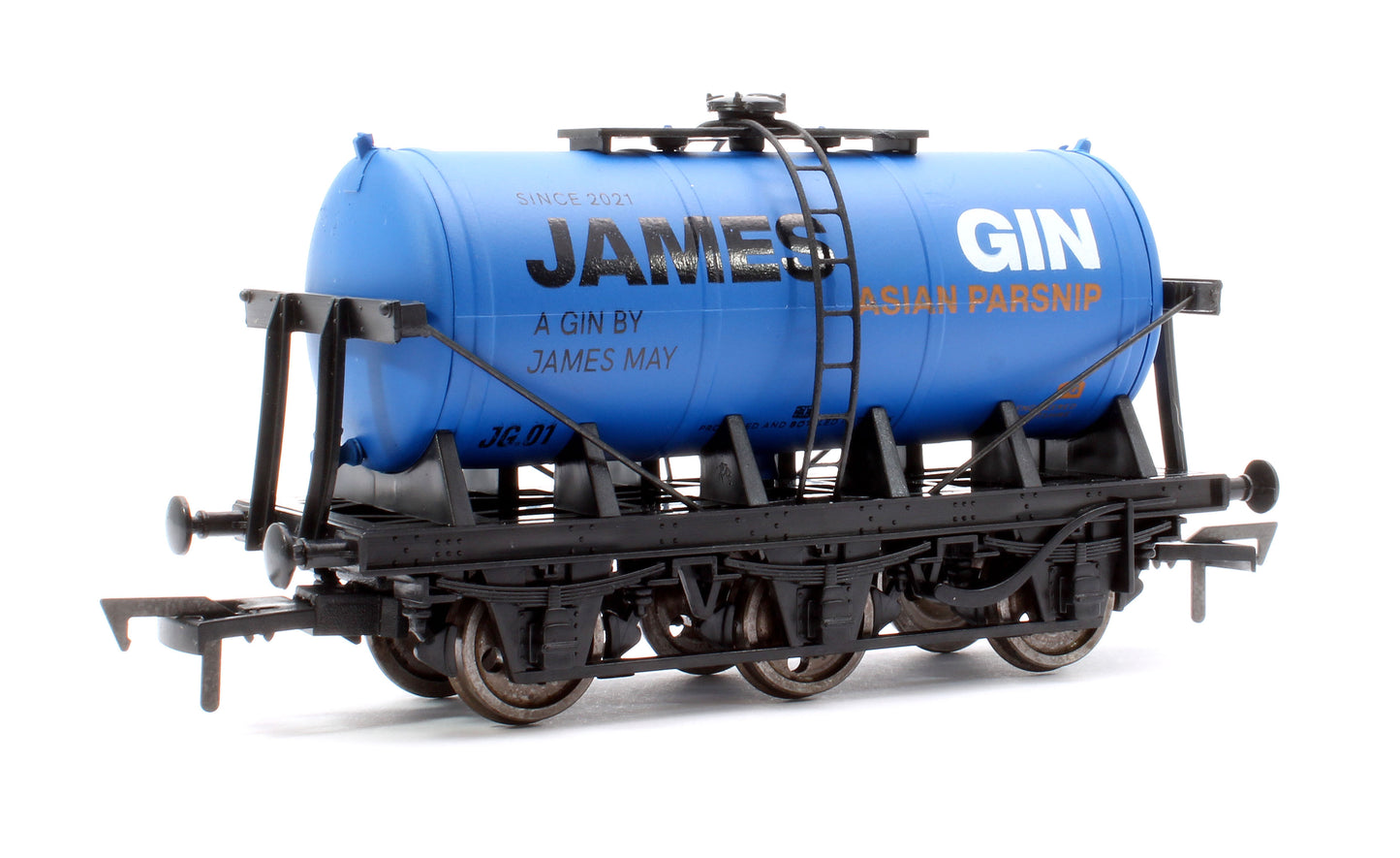 James Gin “Asian Parsnip / A Gin by James May” 6-Wheel Tank Wagon No. JG.01