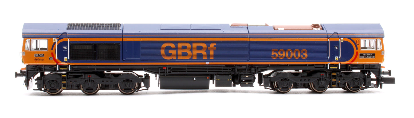 Class 59 59003 Original GBRf “Europorte” livery late 2014 - June 2020 Diesel Locomotive