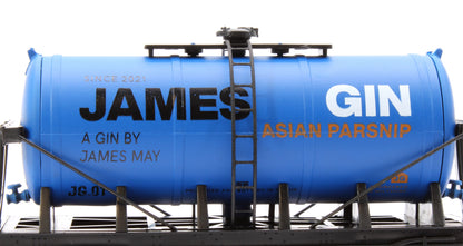 James Gin “Asian Parsnip / A Gin by James May” 6-Wheel Tank Wagon No. JG.01