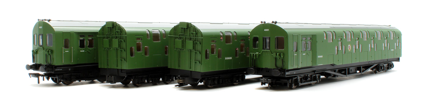 Bulleid Class 4DD Double Decker 4 Car EMU 4001/4901 BR Green - Sound Fitted