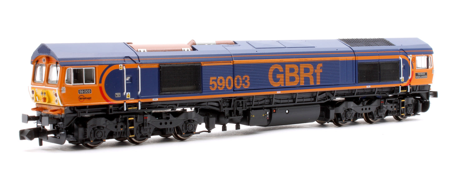 Class 59 59003 Original GBRf “Europorte” livery late 2014 - June 2020 Diesel Locomotive - DCC Sound