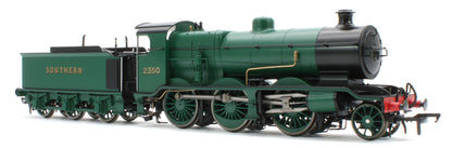 S4102-06 LB&SCR K Class 2-6-0 Southern Bulleid Malachite Green No.2350 Steam Locomotive