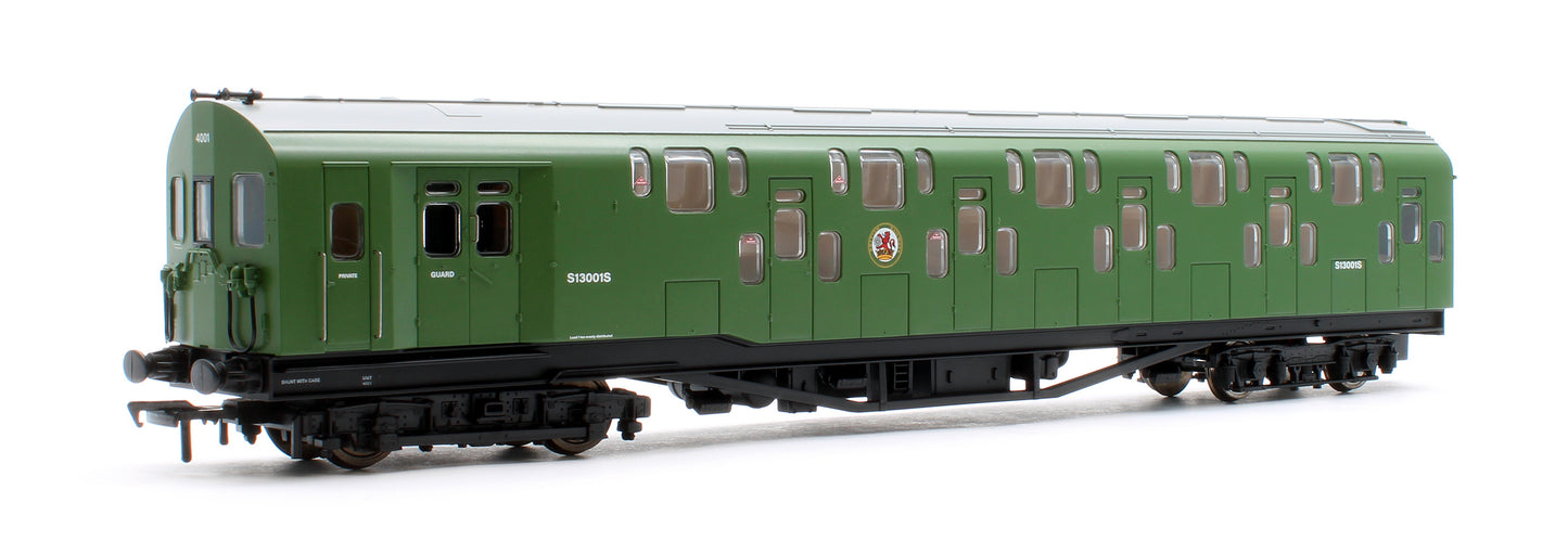 Bulleid Class 4DD Double Decker 4 Car EMU 4001/4901 BR Green
