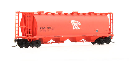 Pre-Owned Cylindrical Covered Hopper Round Hatch Potash Logo - Road #1602