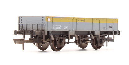 Pre-Owned 4F-060-013 Grampus Wagon Engineers Grey Yellow 'DB988579' - Custom Weathered