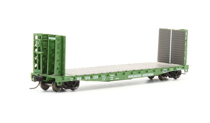 Pre-Owned 53' Bulkhead Flat Burlington Northern - Road #616039
