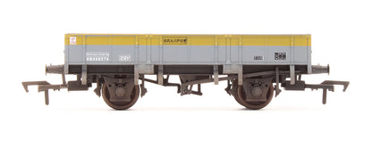 Pre-Owned 4F-060-013 Grampus Wagon Engineers Grey Yellow 'DB988579' - Custom Weathered