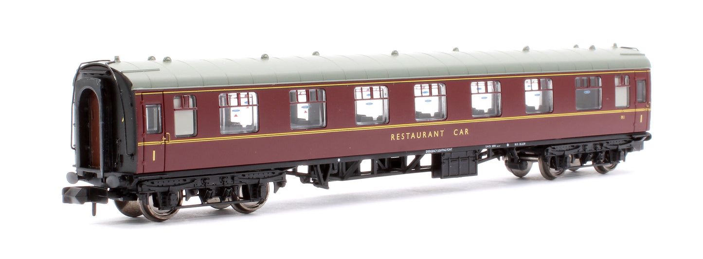 Pre-Owned 374-808 BR Maroon MK1 First Open Restaurant Coach