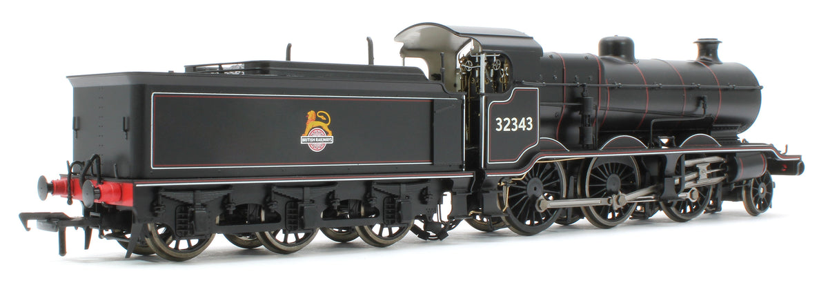 S4102-09 LB&SCR K Class 2-6-0 BR Black Early Emblem No.32343 Steam Locomotive