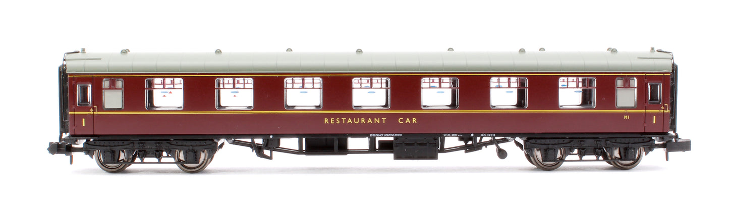 Pre-Owned 374-808 BR Maroon MK1 First Open Restaurant Coach