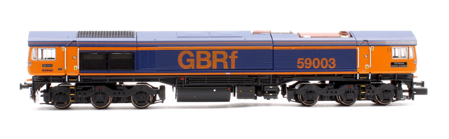 Class 59 59003 Revised GBRf livery June 2020 – present Diesel Locomotive