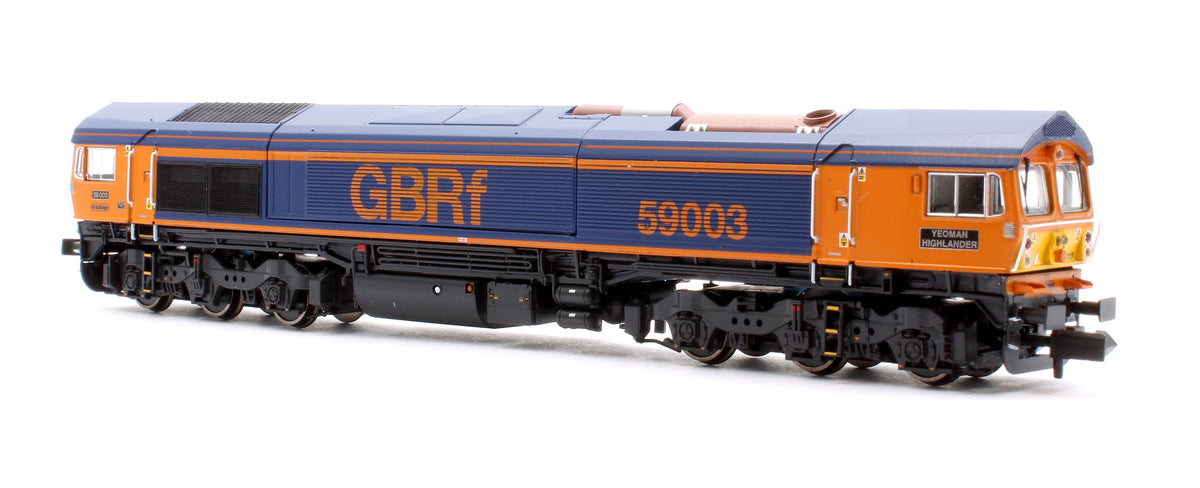 Pre-Owned Class 59 59003 ''Yeoman Highlander' Revised GBRf livery June 2020 Diesel Locomotive