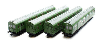 Bulleid Class 4DD Double Decker 4 Car EMU 4002/4902 BR Green - DCC Fitted